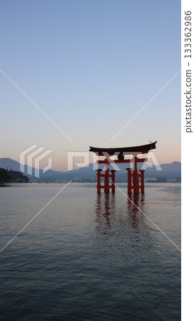 [Miyajima, Hiroshima Prefecture] Itsukushima Shrine Miyajima scenery 133362986