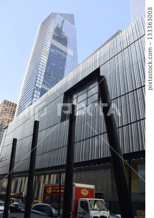 紐約曼哈頓的摩天大樓和建築圍牆 紐約曼哈頓的摩天大樓和建築圍牆 133363008