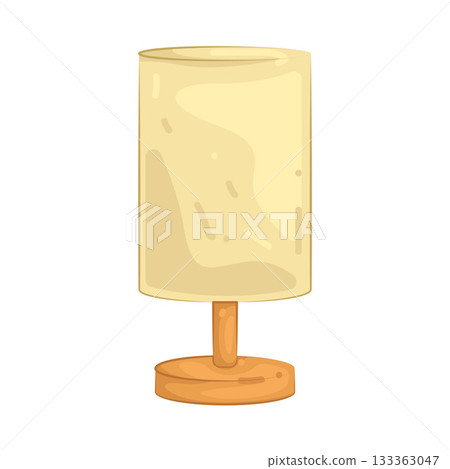 Illustration of table lamp 133363047