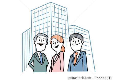 公司員工插圖 133364210