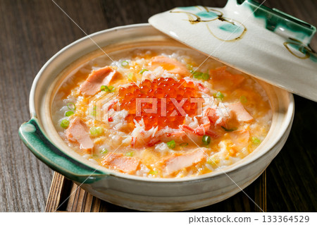 Seafood risotto 133364529