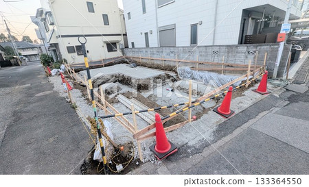 房屋施工現場 133364550