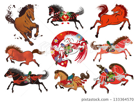 馬匹插畫集 06 馬匹插畫集 06 133364570