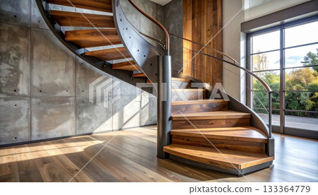 Wooden bridge architecture in the forest over water with railway transportation and urban sky building travel Wooden bridge architecture in the forest over water with railway transportation and urban sky building travel 133364779