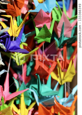 Landscape with a thousand cranes 133366349