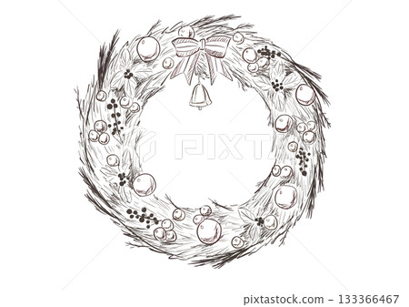 聖誕花環 133366467