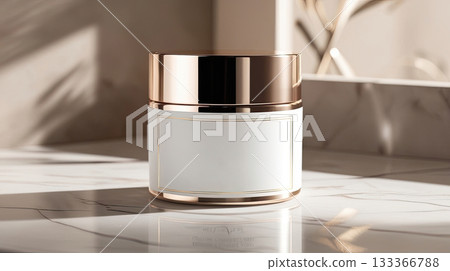 cream, cosmetic, bottle 133366788