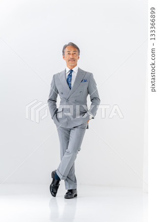 Businessman portrait full body 133366899