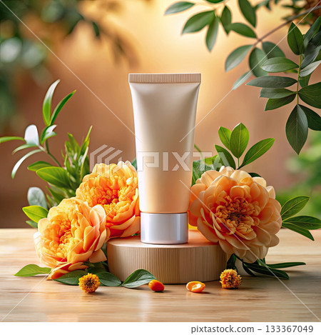 flower, orange, 3d 133367049