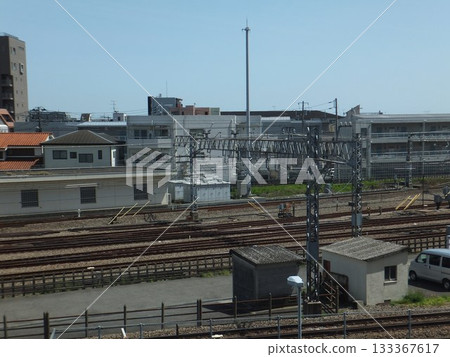 相模大野站前的線路交會處 相模大野站前的線路交會處 133367617