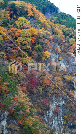 Autumn leaves at Kinugawa Onsen 133368814