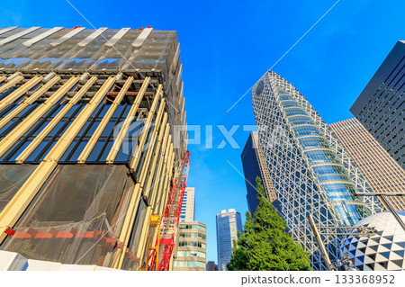 東京新宿區西新宿的城市景觀 東京新宿區西新宿的城市景觀 133368952