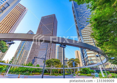 Urban landscape of Nishi-Shinjuku, Shinjuku Ward, Tokyo 133369009