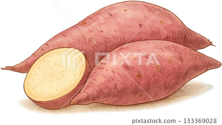 一幅線條柔和的插圖 133369028