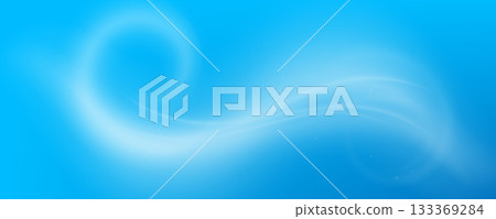 Air conditioner wind flow effect. Cool fresh air on light blue background, ac fresh cold breeze 133369284