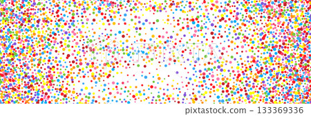 Confetti birthday simple background. Carnival colours falling paper elements isolated Confetti birthday simple background. Carnival colours falling paper elements isolated 133369336