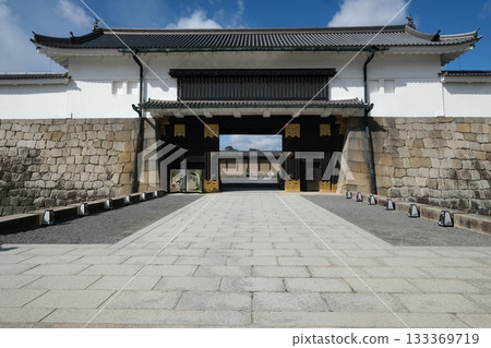 Higashi Otemon Gate of Nijo Castle in Kyoto 133369719
