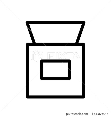 Vector icon of a men s fragrance bottle 133369853