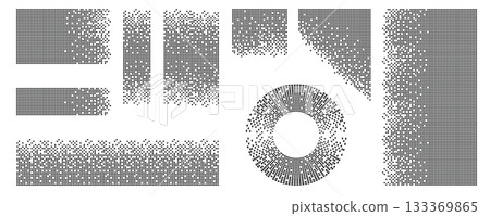 Pixel mosaic background, cube dots pattern Pixel mosaic background, cube dots pattern 133369865