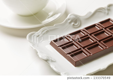 Image of bitter chocolate bar Image of bitter chocolate bar 133370549