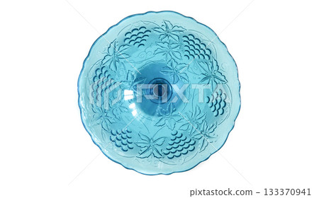 Blue crystal vase. Blue crystal vase. 133370941