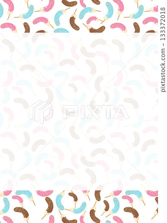 Chocolate banana frame 133372018