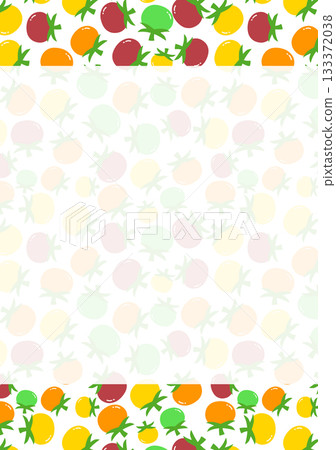 Frame of tomato 133372038