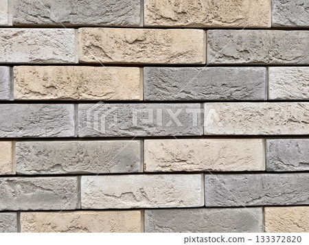 textured background of colored bricks textured background of colored bricks 133372820