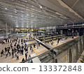 Hiroshima Station at night - Hiroshima Electric Railway platform 133372848