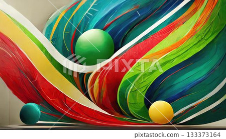 set of abstract backgrounds set of abstract backgrounds 133373164