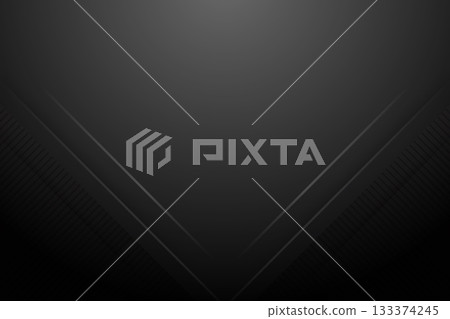 深黑色現代奢華V字線條抽象背景 133374245