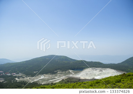Mount Io seen from the hiking trail Mount Io seen from the hiking trail 133374826