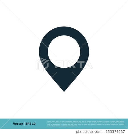 Point Map Location Icon Vector Logo Template Illustration Design. Vector EPS 10. Point Map Location Icon Vector Logo Template Illustration Design. Vector EPS 10. 133375237