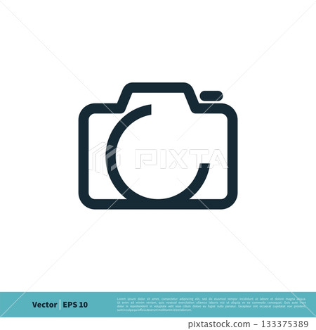 Camera Icon Vector Logo Template Illustration Design. Vector EPS 10. Camera Icon Vector Logo Template Illustration Design. Vector EPS 10. 133375389