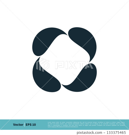 Decoration Drop Water Circle Shape icon Vector Logo Template Illustration Design. Vector EPS 10. Decoration Drop Water Circle Shape icon Vector Logo Template Illustration Design. Vector EPS 10. 133375465