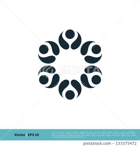 Ornamental Flower Icon Vector Logo Template Illustration Design. Vector EPS 10. Ornamental Flower Icon Vector Logo Template Illustration Design. Vector EPS 10. 133375472