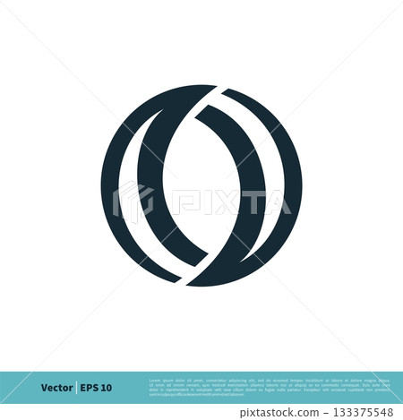 Abstract Circle Icon Vector Logo Template Illustration Design. Vector EPS 10. 133375548