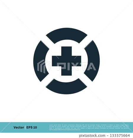 Healthcare Cross Icon Vector Logo Template Illustration Design. Vector EPS 10. 133375664