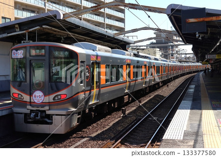 [JR-O] Osaka Loop Line 323 Series Train (Osaka Destination Campaign) 133377580