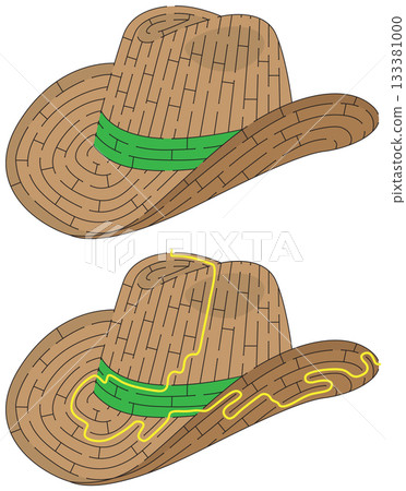 Cowboy hat maze Cowboy hat maze 133381000
