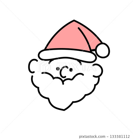 聖誕老人的臉 133381112
