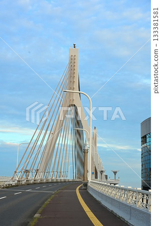 Asahi and Aomori Bay Bridge (Aomori Prefecture) 133381581