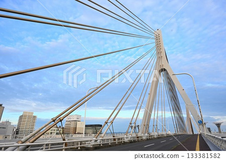 Asahi and Aomori Bay Bridge (Aomori Prefecture) Asahi and Aomori Bay Bridge (Aomori Prefecture) 133381582