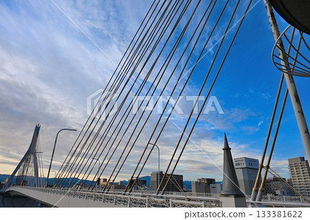 Asahi and Aomori Bay Bridge (Aomori Prefecture) Asahi and Aomori Bay Bridge (Aomori Prefecture) 133381622