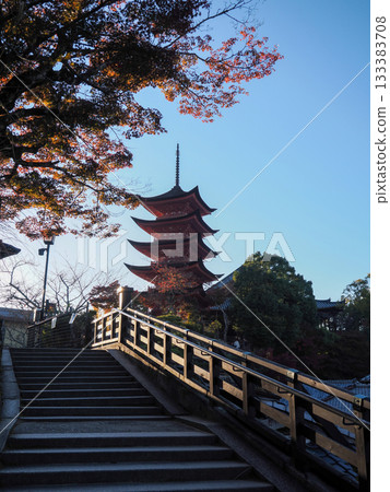 五層寶塔的風景 133383708