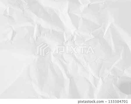 Paper White Crumpled Background Old Vintage Letter Grey Wrinkle Sheet Dirty Crease Page Design Letter Torn Parchment Craft Grunge Kraft Pattern Rough Canvas Brown Page Aged Texture Mockup Cardboard. 133384701