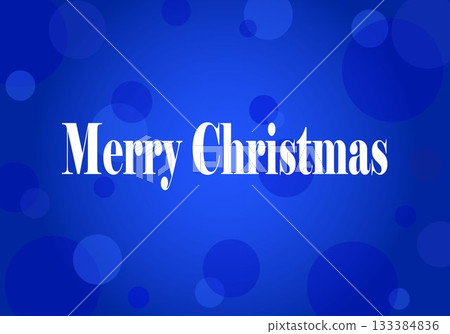 聖誕節背景藍色漸變簡單向量圖 133384836