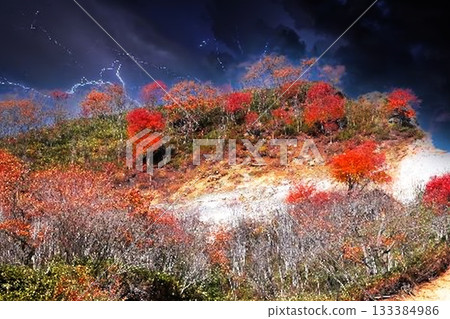Noboribetsu Onsen的Jigokudani Noboribetsu Onsen的Jigokudani 133384986
