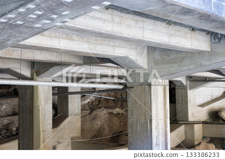 Artificial ground at Unazuki Station From the bottom of Kurobe Gorge Railway Unazuki Station 133386233