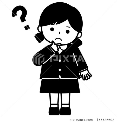 Girl with doubts 133386602